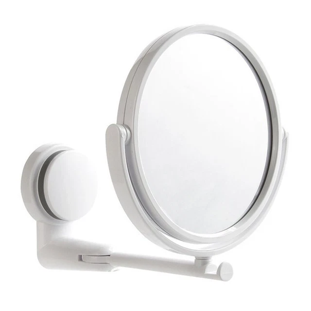 Specchio Piccolo da Bagno con Ripiano Bianco - Ordine e Pulizia