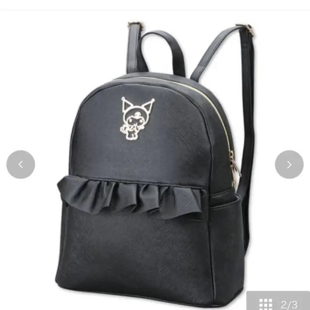 AVAIL SANRIO KUROMI Backpack Black $122.00 - PicClick