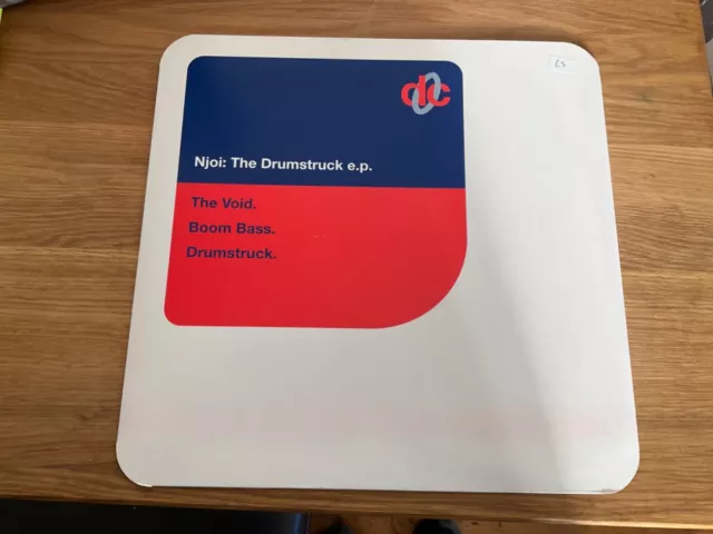 Njoi - The Drumstruck E.p. 12" Vinyl Record 1993 33 Rpm Deconstruction