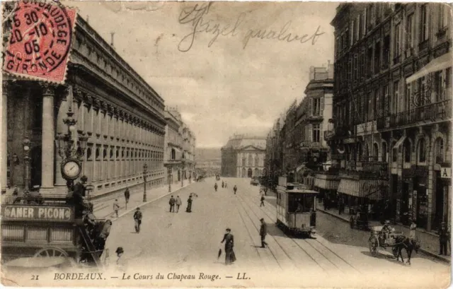 CPA BORDEAUX - Le Cours du Hatau Rouge (177191)