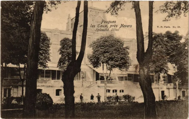CPA POUGUES-les-EAUX pres NEVERS - Splendid Hotel (456819)