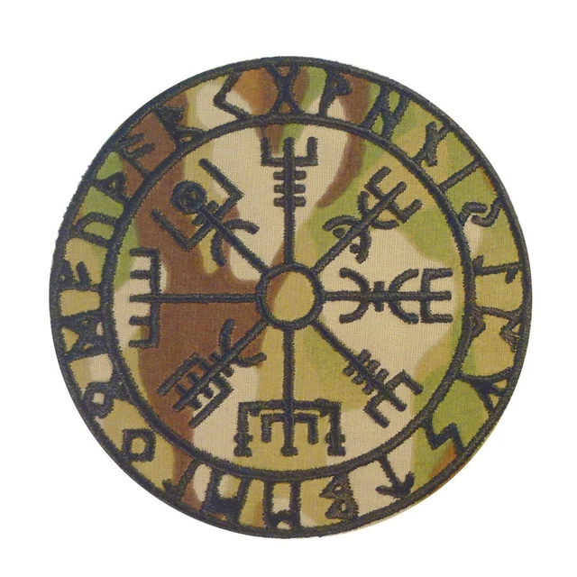LEGEEON MULTICAM VEGVISIR Viking Compass Norse Rune Morale Scorpion OCP ...
