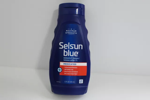 3. Selsun Blue Medicated Maximum Strength Dandruff Shampoo for Color Treated Hair - wide 6
