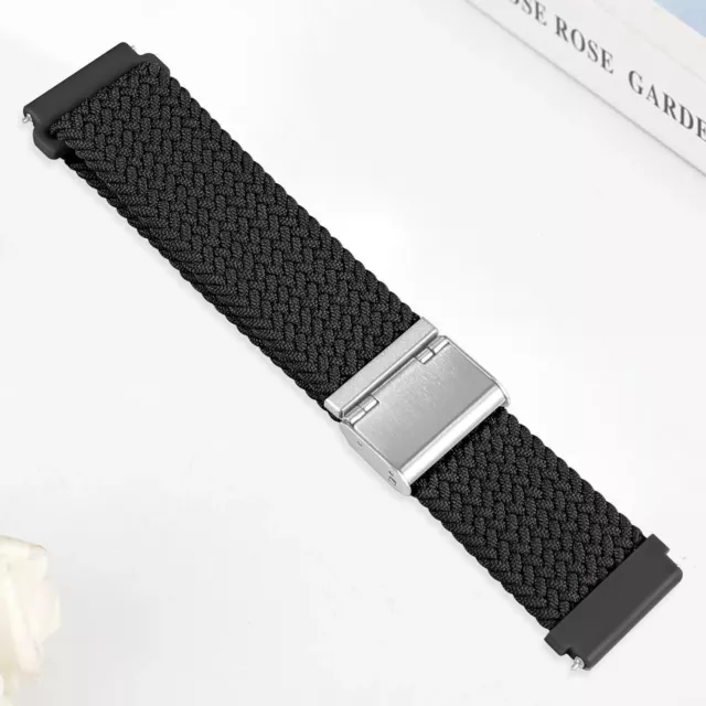 Nylon Armband für Samsung Galaxy Watch 6 5 4 Pro / Gear S2 S3 20/22mm Geflochten 2