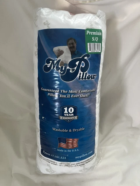 My Pillow Premium S/Q Green Series Bed Pillow BRAND NEW/SEALED