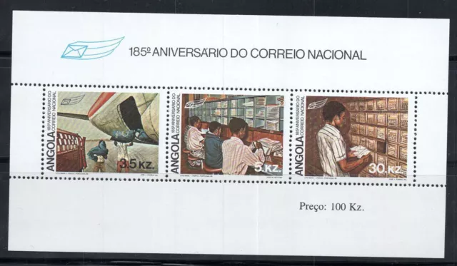 Angola 1983 Mi. Bl. 7 Bloc Feuillet 100% Neuf ** Années de l'Angola,