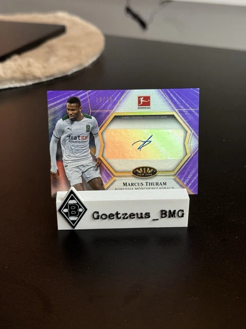 Carte à Collectionner Topps Bundesliga 2022-23 Marcus Thuram /15 - État Near Mint (Gladbach)