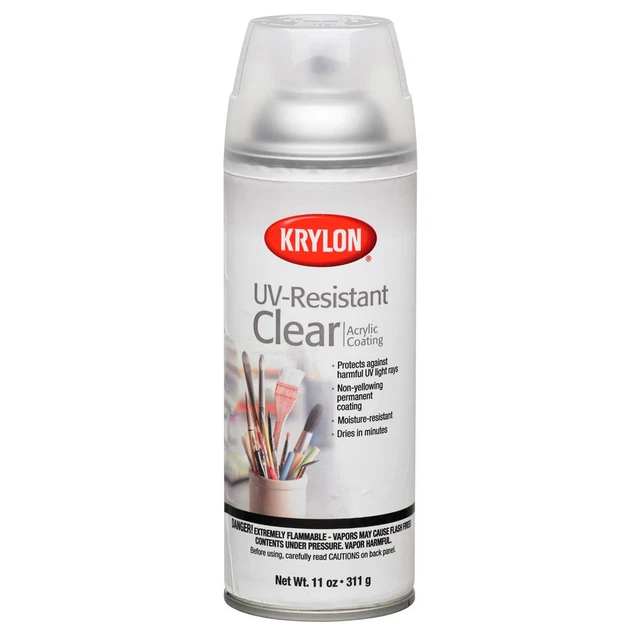 Uv-Resistant Clear Coating, 11 Oz.