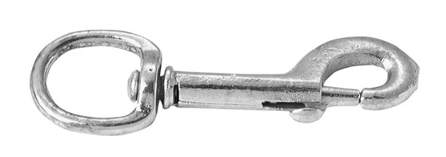 Campbell T7601201 Steel 110 lbs. Capacity Round Bolt Snap 1/2 in. (Pack of 10)