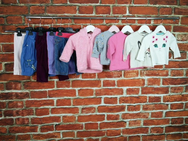 Pacchetto Magliette Bambina Età 3-6 Mesi Next M&S Ecc. Pantaloni Felpa Track 68Cm