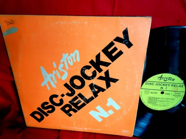 Ariston-Disc-Jockey Relax N°1 & 2 Vvaa Double LP 1974 Italie Ex + Equipe 84