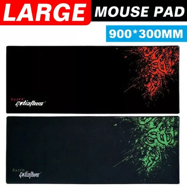 Gaming Mouse Pad Large Mousepad Keyboard PC Desk Anti-slip Non Slip Mat LargePad