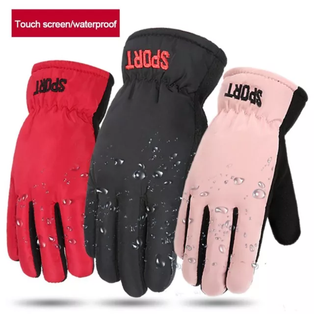 Waterproof Snow Snowboard Long-sleeved Mitten Ski Gloves Outdoor Riding