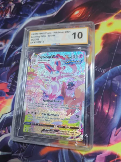 POKEMON 10 Arkezon - SYLVEON VMAX ALT ART 212/203 - SICH ENTWICKELNDER HIMMEL