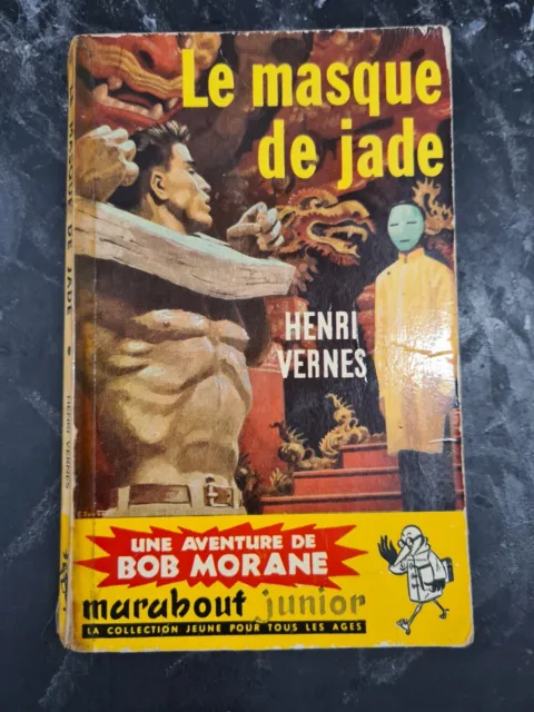 Marabout Junior Numero 90 Bob Morane Le Masque De Jade Rare Eo Henri Vernes