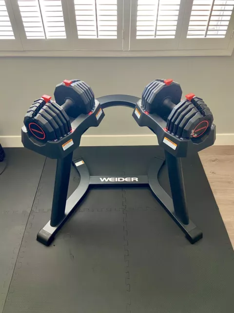 Joe weider sales adjustable dumbbells