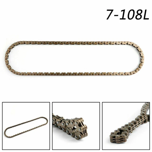 Catena di controllo infinita 108L adatta Suzuki AN250 DR250 DR350 LTF400/300 12760-19B71 F2