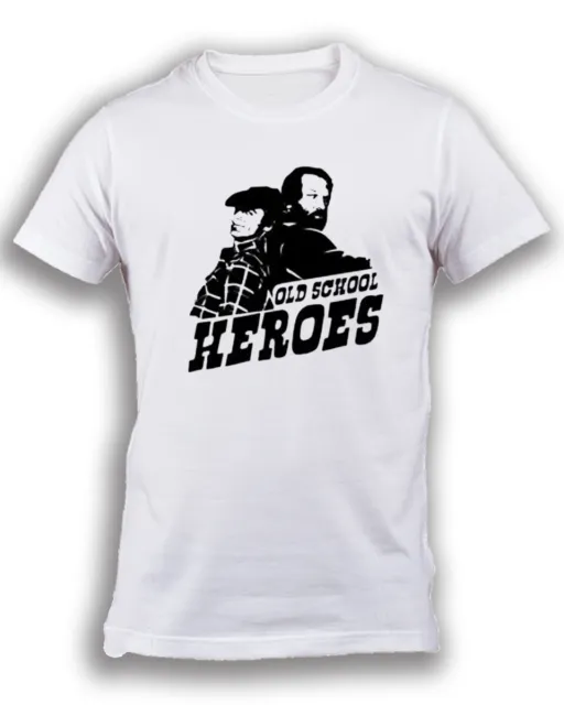 T-shirt BUD SPENCER e TERENCE HILL Old school heroes Altrimenti ci arrabbiamo