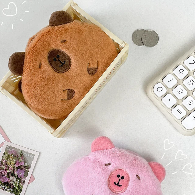 Trousse à Crayons En Peluche Capybara - TIVUNORON - 24 Cm - Cadeau Mignon Pour Enfants Et Bureau