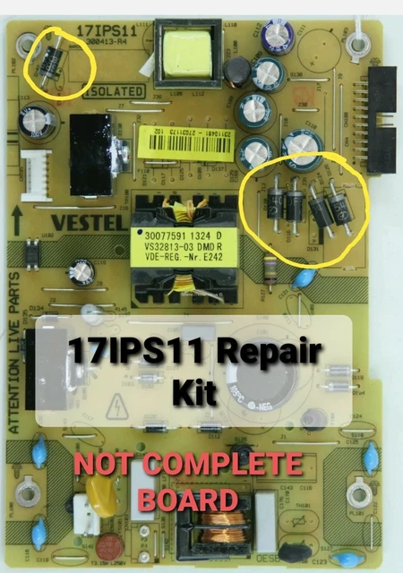 CARTE ALIMENTATION VESTEL 17IPS62 23269688 TV UNIVERSELLE EUR 39,00