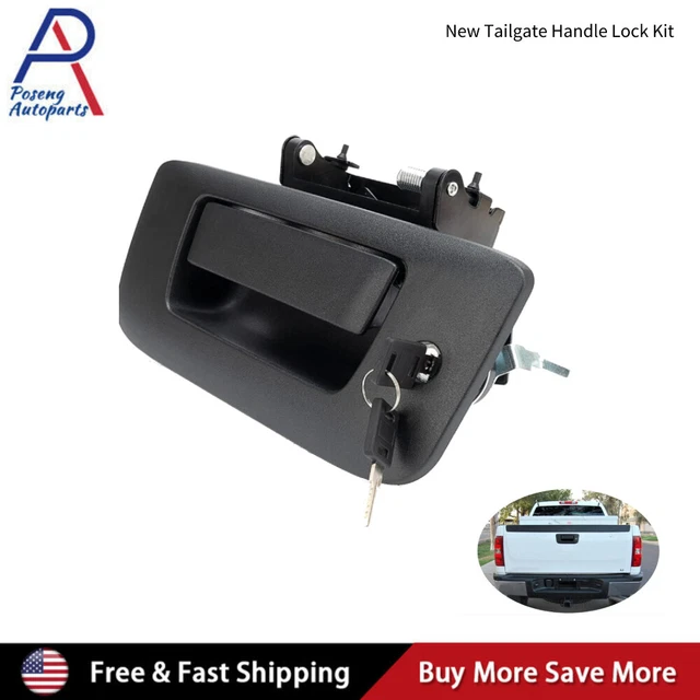 NEW TAILGATE LOCK Kit for 20072014 Chevrolet Silverado GMC Sierra