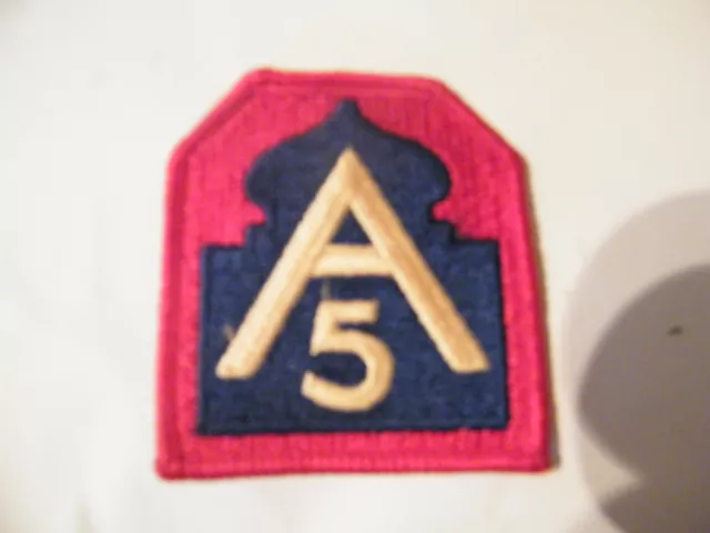 US Army 5th Army Shoulder Insignia