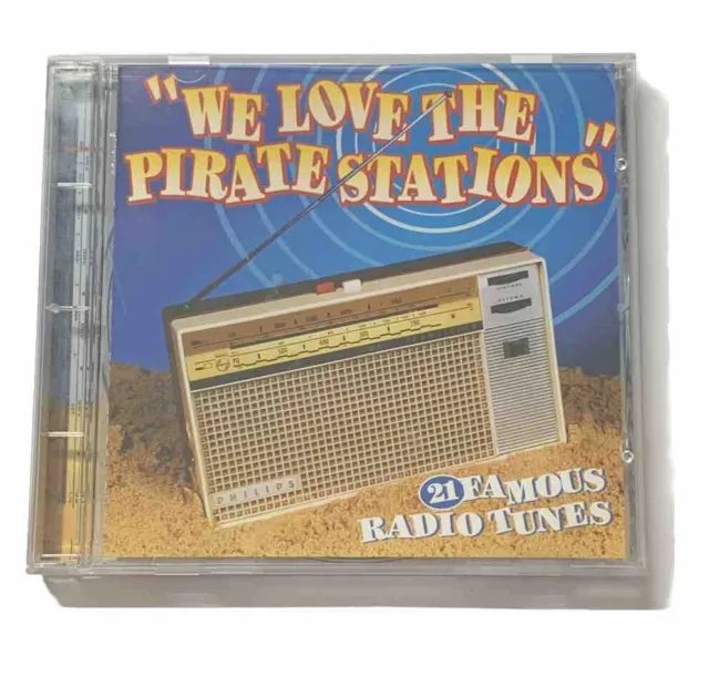 We Love The Pirate Stations, 1991, CD, BR Music, BX4342, Holland