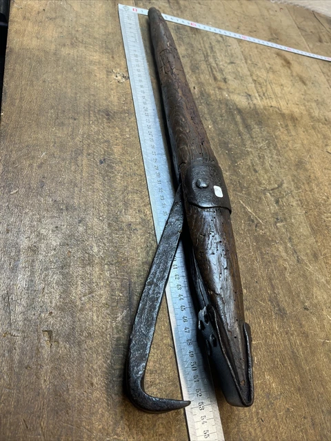 Art & Antiquités - Vieux Outils: (Tiretoir) Chien de Tonnelier 2