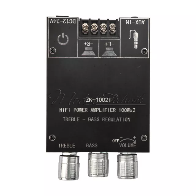 ZK-1002T / ZK-TB21 Bluetooth5.0 Audio Power Amplifier Module 100W*2 / 50W*2+100W