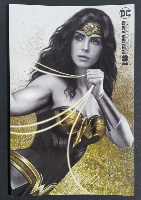 Wonder Woman Black & Gold #1 Carla Cohen Minimal Trade Dress Variant DC 2021