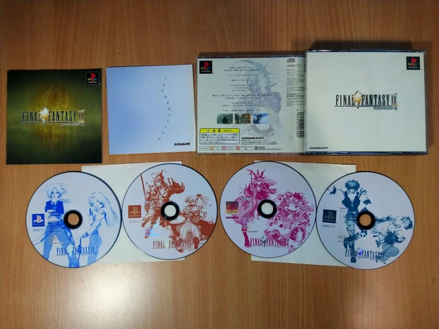 PS1 Final Fantasy IX (9) (Japan Ver.) SQUARESOFT SONY PLAYSTATION 1