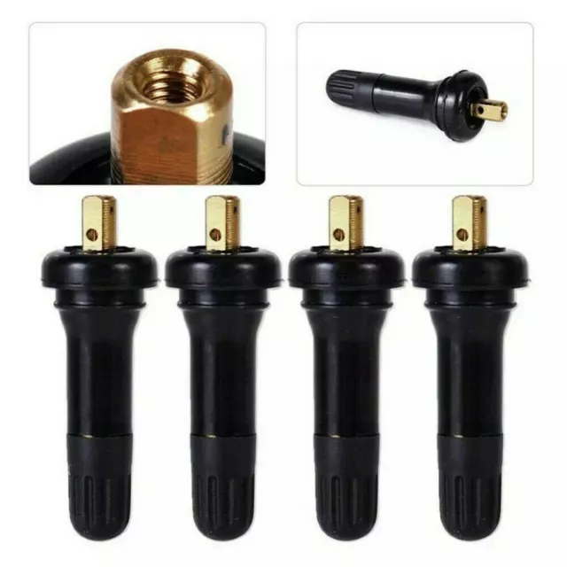 4x Tyre Pressure Sensor Valve TPMS Stem Repair Kit For Ford-Fiesta Focus Mondeo