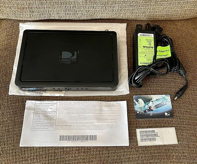 DIRECTV H25-100 HD Digital Satellite Receiver w/ Power Cable & Access Card