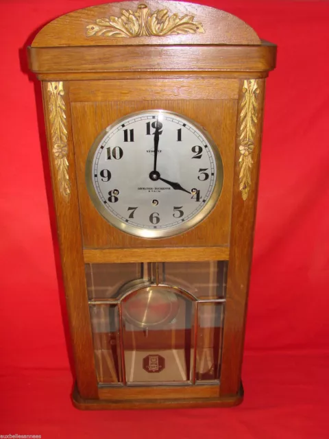 Ancien Carillon Vedette 8 Tiges 8 Marteaux / Horloge Pendule Old Clock