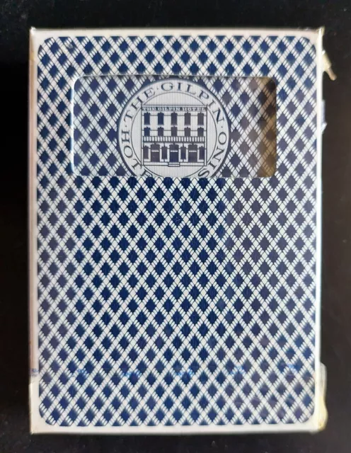 Vintage THE GILPIN Hotel * Casino ~ "BEE" Club Special Playing Cards ~ Blue Deck