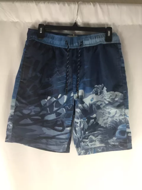 Surfside Supply Deep Water Coral Reef Volley Swim Trunks 3