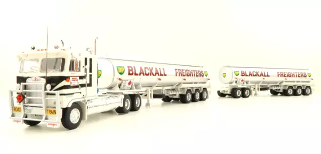 Highway Replicas 12022 Kenworth K100 Truck Tanker Road Train BP Blackall 1:64