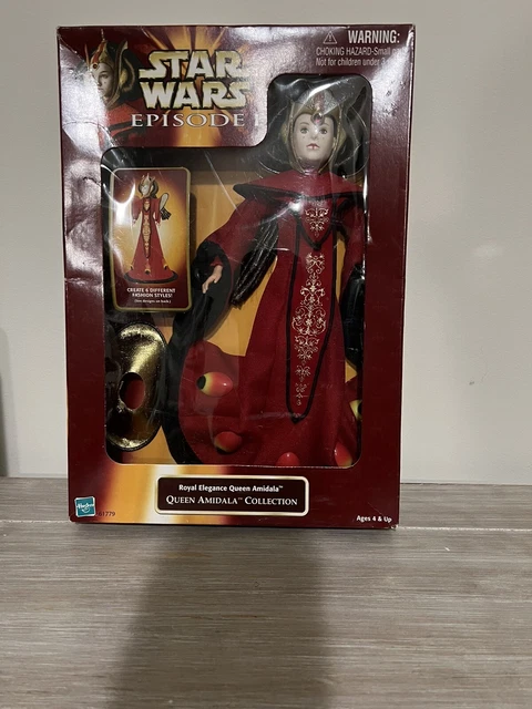 Star Wars Episode I Hasbro Royal Elegance Queen Amidala Barbie Doll **NEW**.