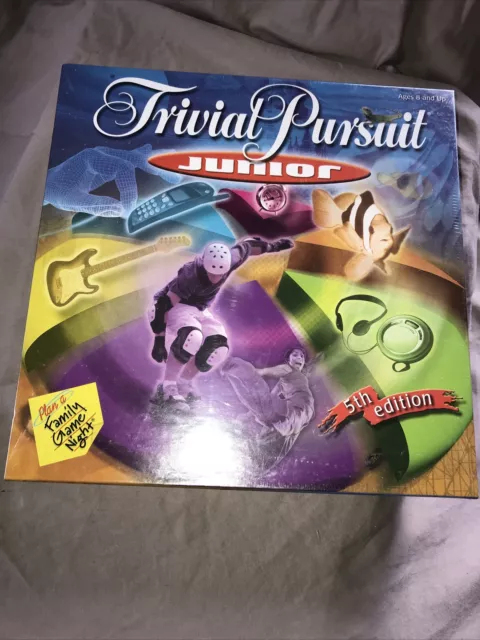 Trivial Pursuit Junior Fourth Edition, Board Game, Complete, Good Condition