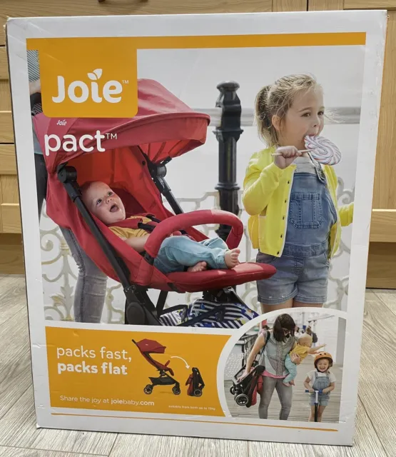 Joie Pact Compact Stroller BNIB - Colour Ember