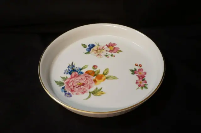 Royal Worcester Fine Porcelain England Pershore Quiche or Baker 10 3/4" Wide