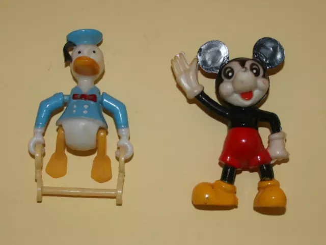 1 Mickey Maus + 1x Donald Duck, 60er Jahre