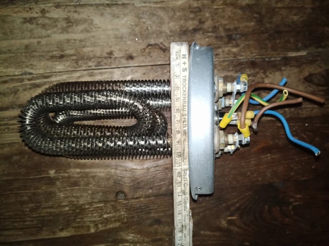 Ventilazione Resistenza Di Riscaldamento Aria, Air heater for air change system.
