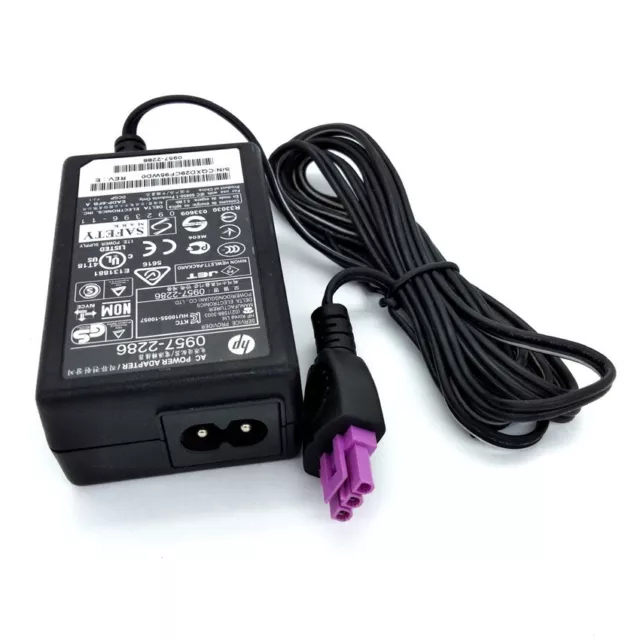 HP 0957-2286 Printer AC-DC Power Supply Adapter 30V 333mA PSU + UK Lead