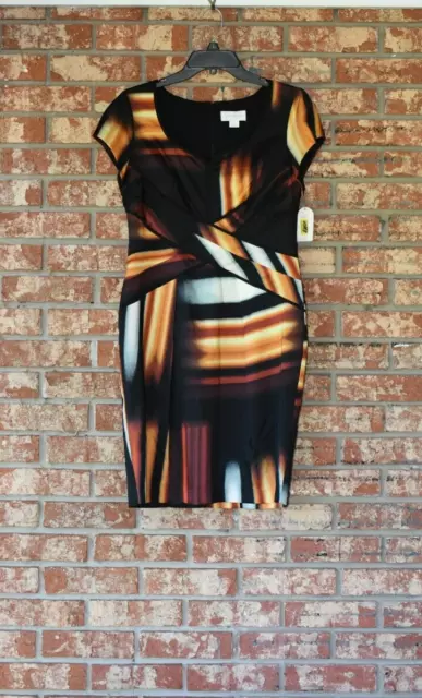 Jessica Simpson Multicolored Short Sleeve Dress NWT