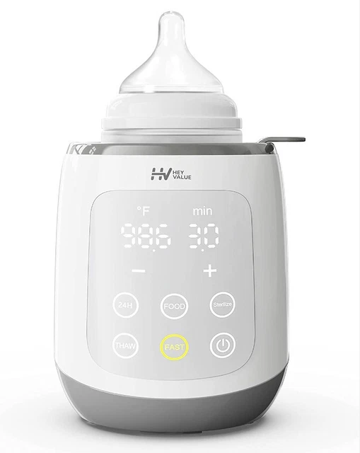 Bottle Warmer, Baby Bottle Warmer 10-in-1 Fast Baby Food Heater&Thaw BPA-Free...