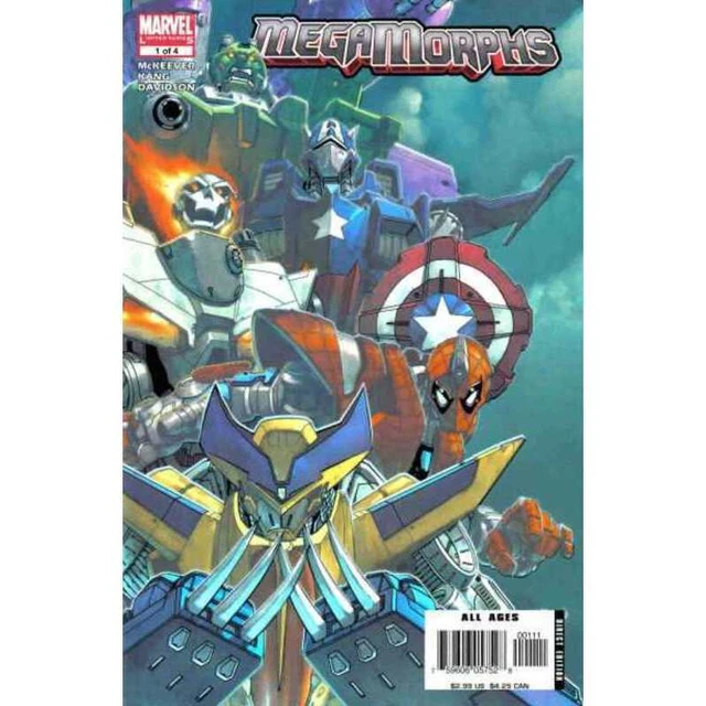 Mega Morphs #1 in Near Mint + condition. Marvel comics [a