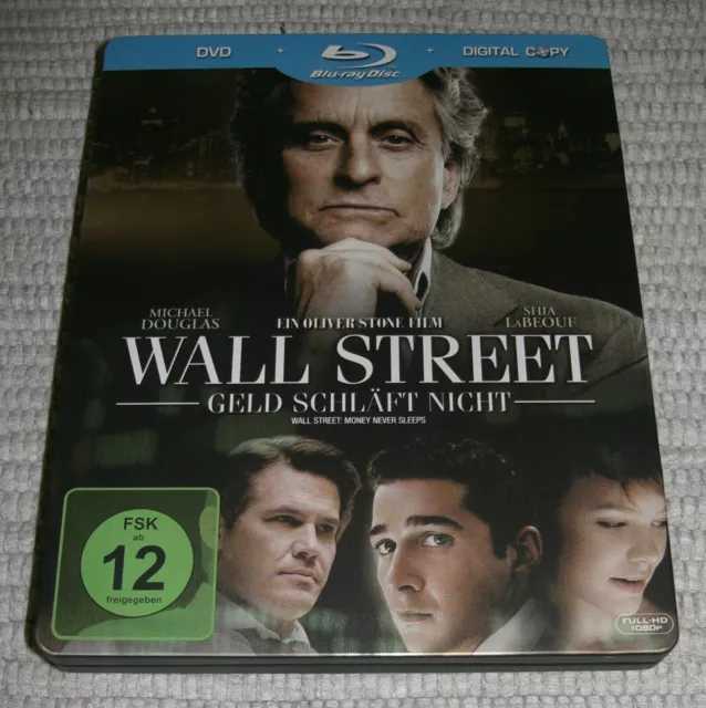 Wall Street Geld schläft nicht Steelbook sehr guter Zustand Blu-ray