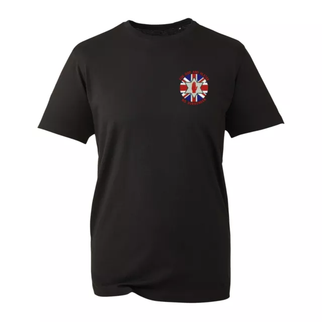 Embroidered For God And Ulster No Surrender LC Logo T-Shirt Ve Day Armed Forces