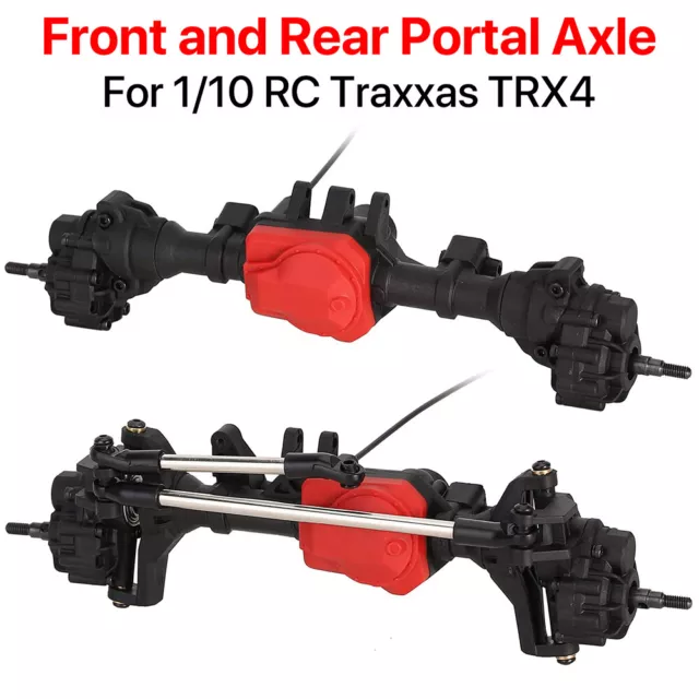 Portal Axle Vorne Hinten Achse für Traxxas TRX4 1/10 RC Crawler Auto